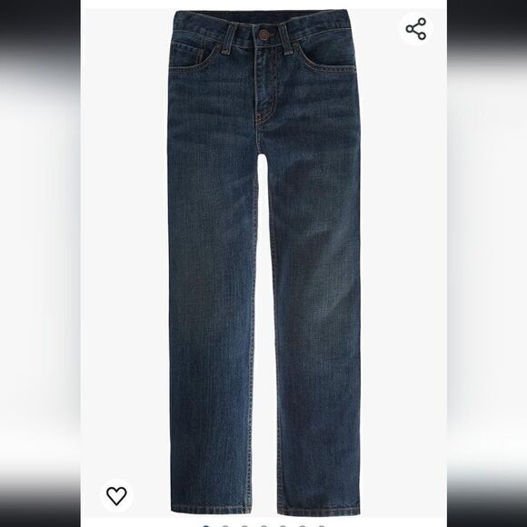 NWT Levi's Boys' 505 Regular Fit Jeans Size 16 28×30 - Picture 1 of 10